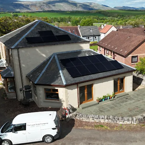 Solar project by The Local Solar Company in Edinburgh